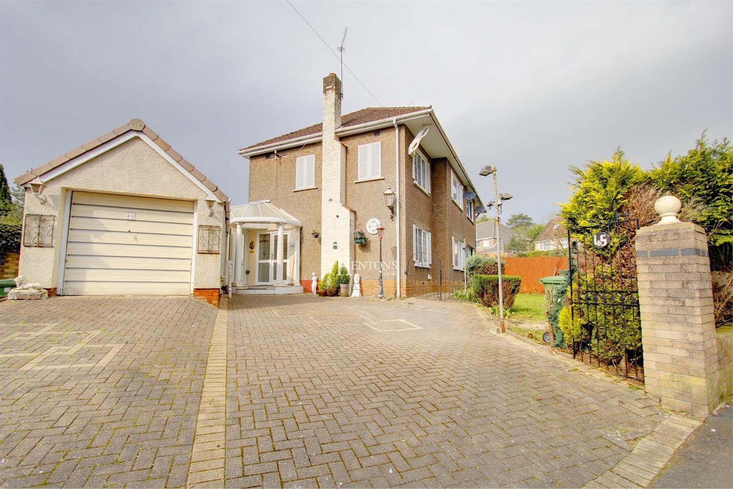 SemiDetached House for sale in Elgar Crescent, Llanrumney, Cardiff CF3