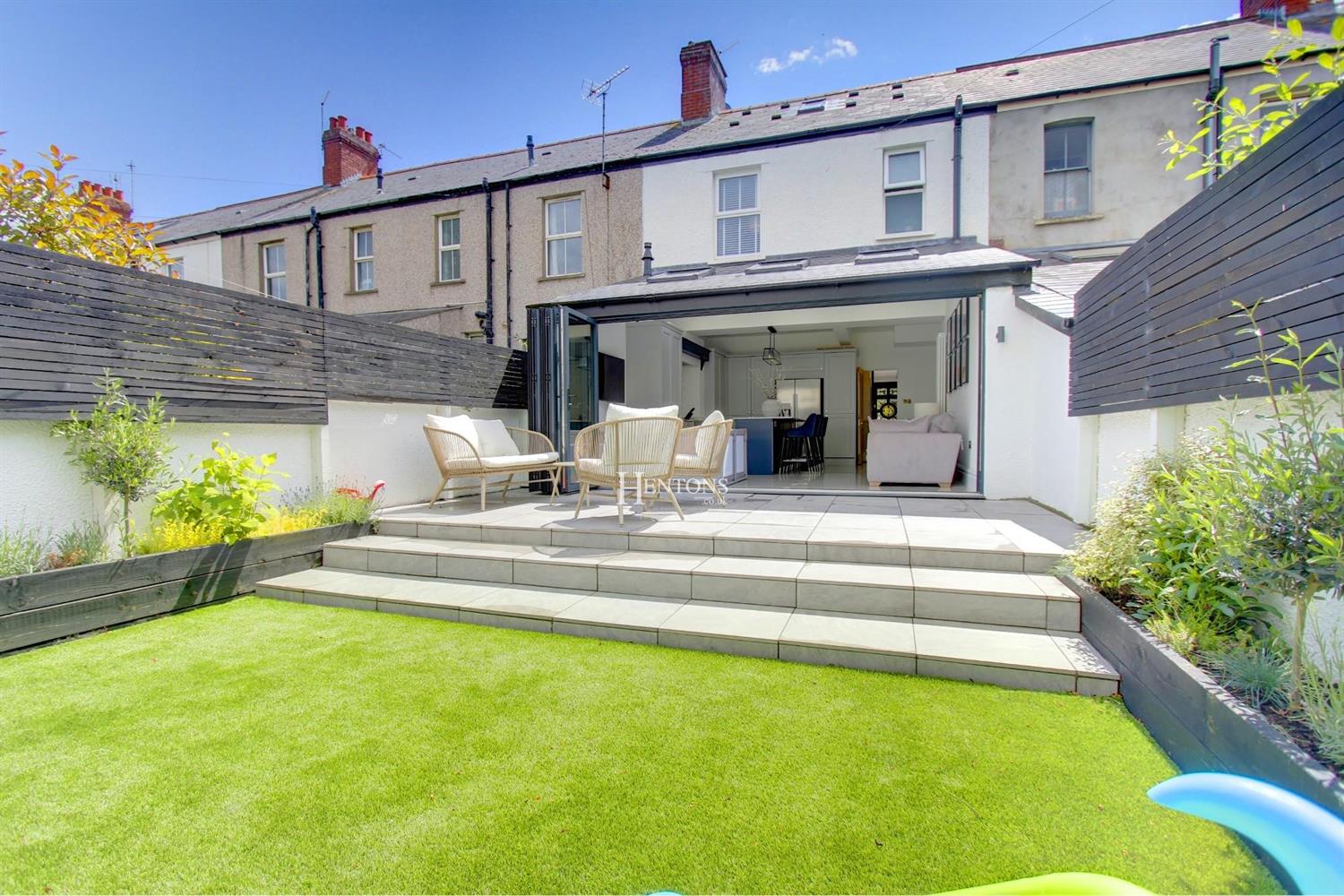 Terraced House for sale in Waterloo Gardens, Penylan, Cardiff CF23 5AB Hentons