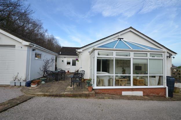 Side Patio and Conservatory