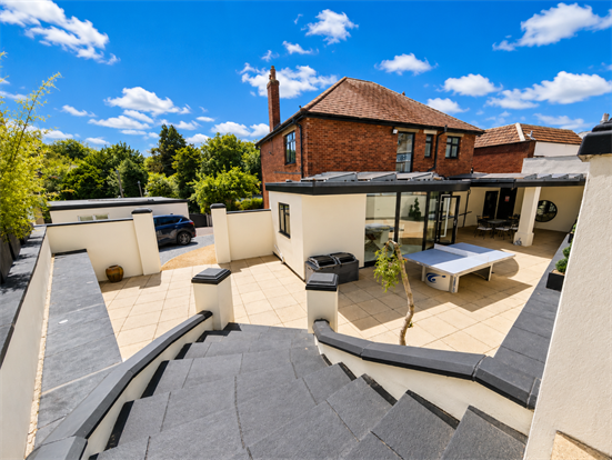 Rear Garden Terrace