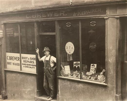 Former Home of Bootmaker Cecil "Charlie" Brewer