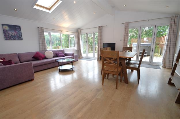 Inside Open Plan Living Space