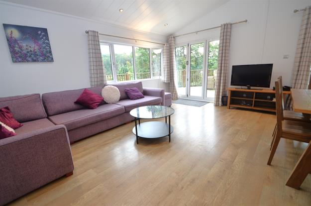 Inside Open Plan Living Space