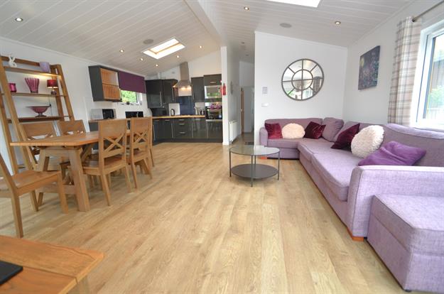 Inside Open Plan Living Space