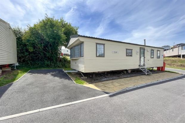 External View of Caravan & Parking Space