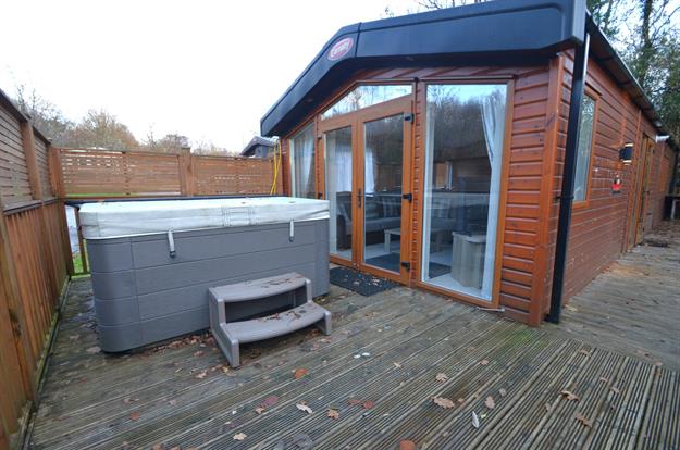 Decking & Hot Tub