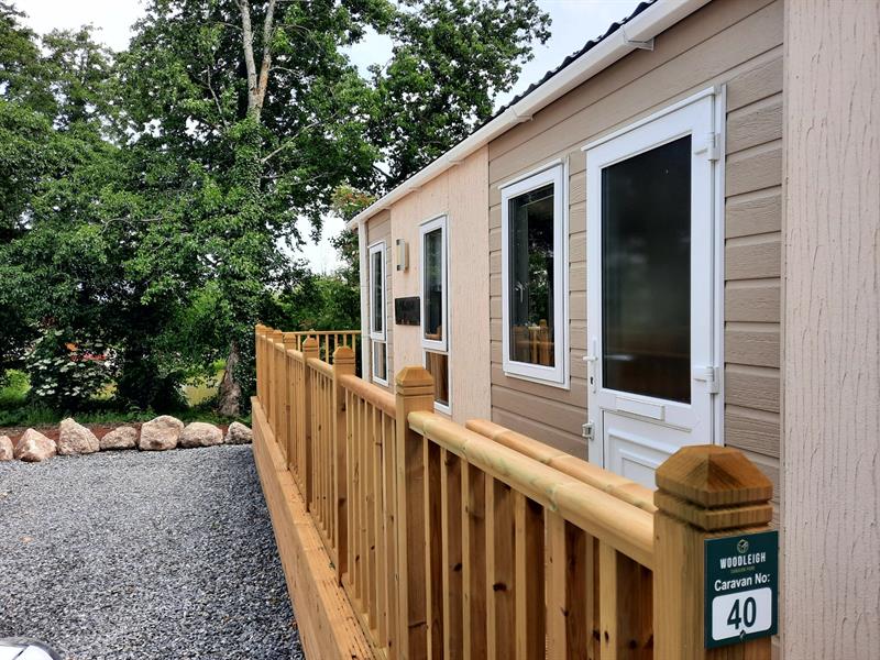 Woodleigh Caravan Park, Cheriton Bishop, Exeter