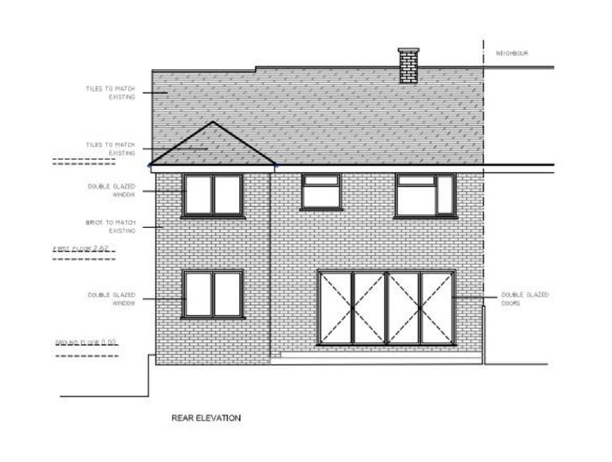 Proposed Rear Elevations