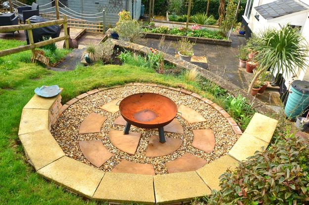 Fire Pit with Seating