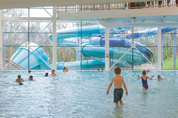 Finlake Resort Pool with Slides